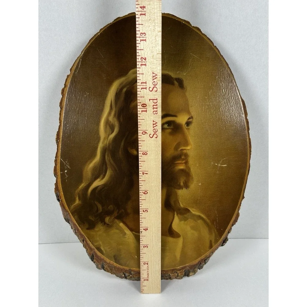 Vintage Wood Slice Hanging Wall Decor 